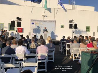 ADMIE SA-Mykonos Power Subtation Opening-Jul. 2018 ADMIE SA, Mykonos New Power Station Opening (Jul. 2018)