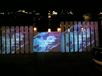NAMMOS Video Mapping – Wedding, Summer 2016 NAMMOS 2016_VIDEO MAPPING-0