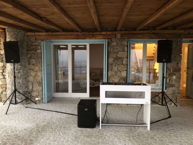 Mykonos Private Villa, Sound System Rental (2019) (before Party)